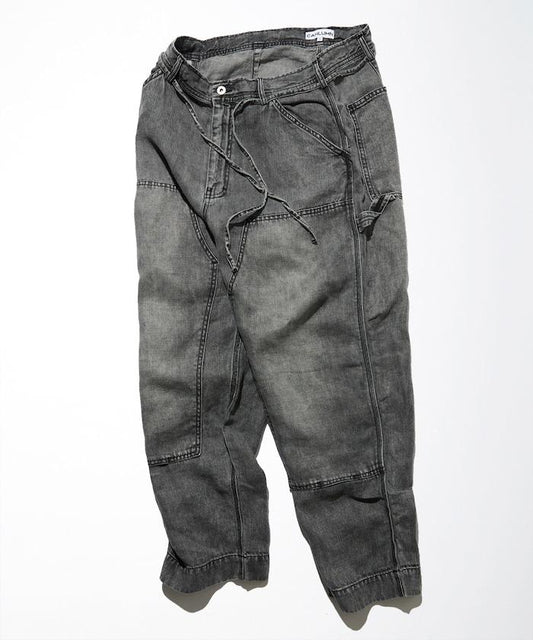 Linen Denim Painter Pant