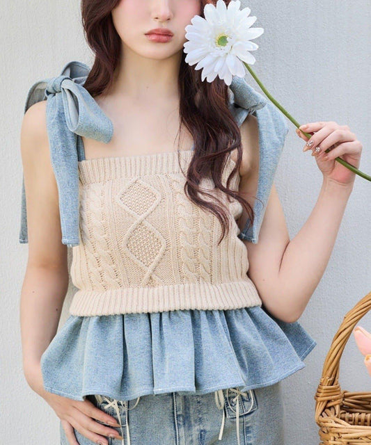 Denim Corset