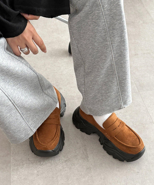 Chunky Sole Sneaker Loafers