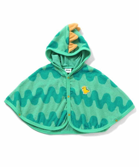 Pile Jacquard Baby Poncho