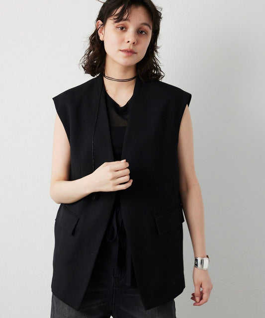 Linen-like Gilet