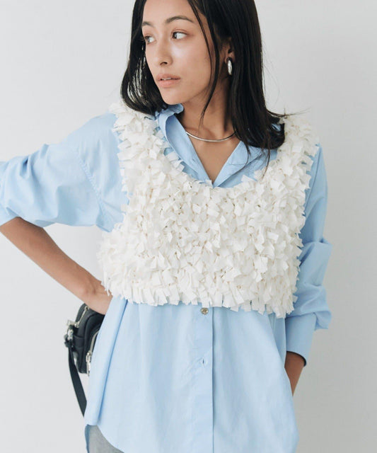 Hand-knit Bustier / Scheduled for early September delivery