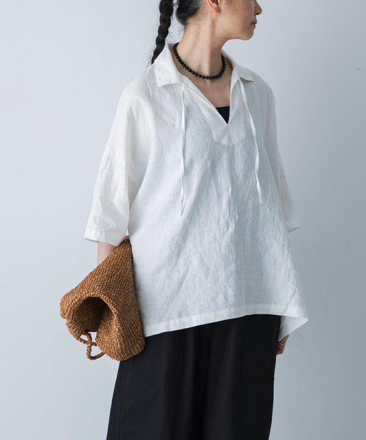 Linen Skipper Shirt