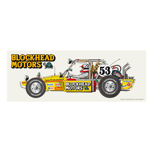 Vintage Buggy Sticker