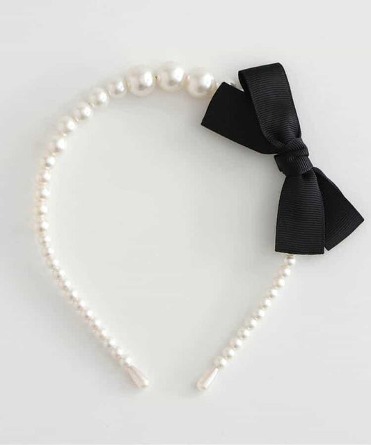 Pearl Ribbon Hairband