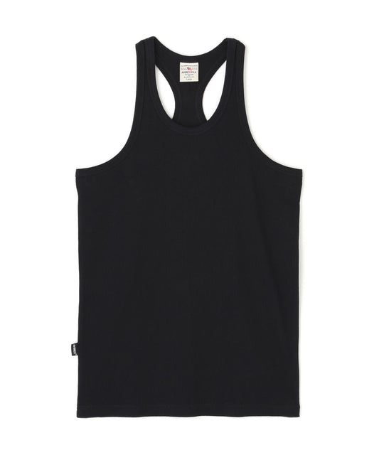 《DAILY/Daily》RIB TANK TOP BACK CROSS Daily Wear