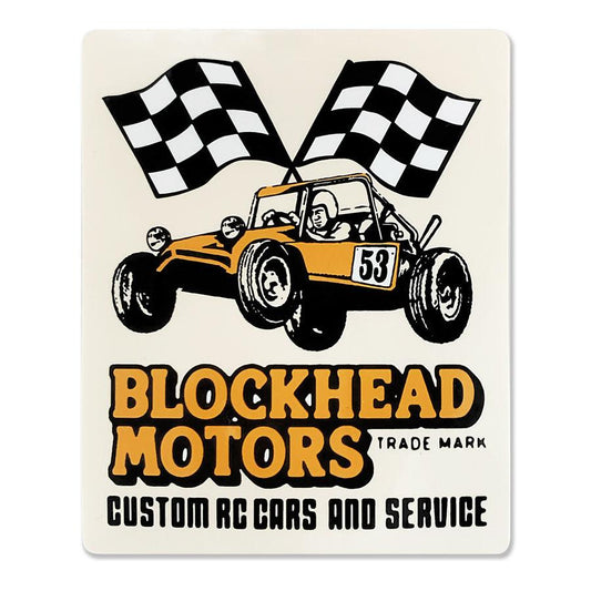 Racing Buggy Vertical Sticker
