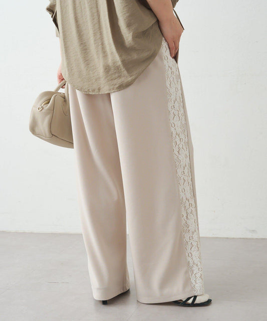 Side Lace Line Pants