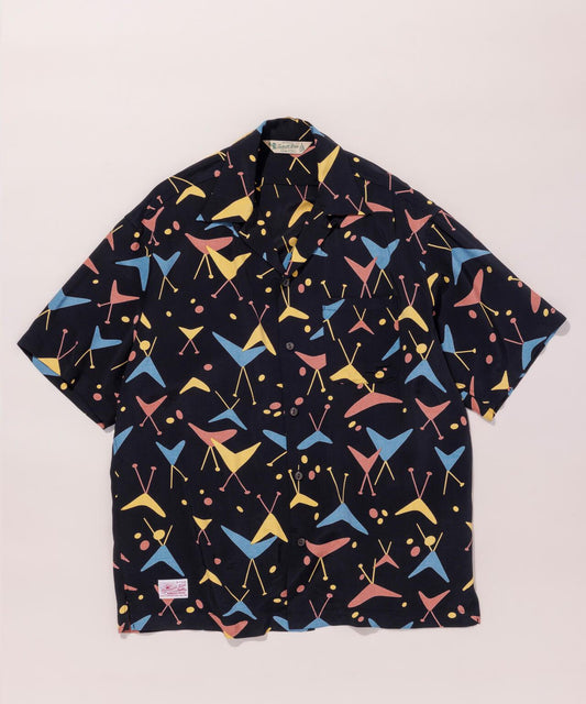 ×PINEAPPLE JUICE/×Pineapple Juice/ATOMIC RAYON SHIRT/Atomic Rayon Shirt