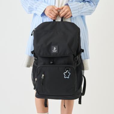 32L [Lightweight] [Water Repellent] Bucket Type School Backpack