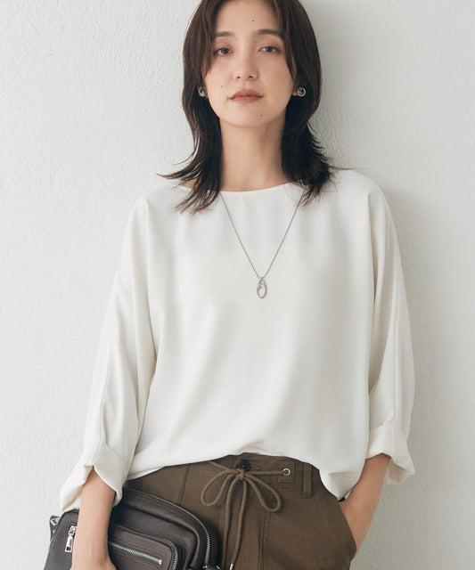 Dolman Turn-Back Blouse [Cooling, UV Protection, Wrinkle Resistant]