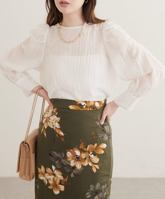 Assorted Power Shoulder Blouse