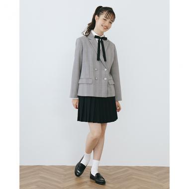 Check Jacket Ribbon 4-Piece Set
