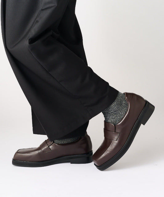 Square Toe Loafers
