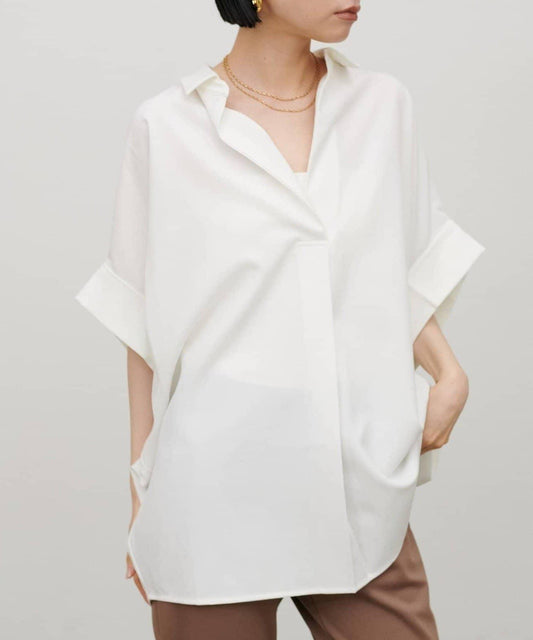 [LARUTA] Smooth Touch Dolman Skipper Shirt