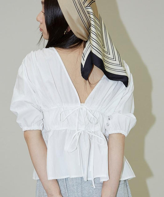 2-Way Shirring Blouse - Limited Edition