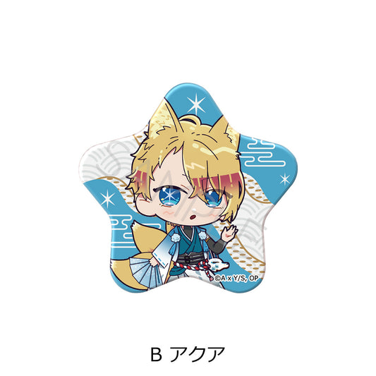 Oshi no Ko - Star-shaped Can Badge B Aqua