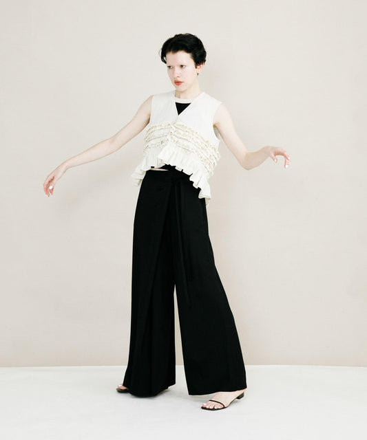 Wrap Cut Pants