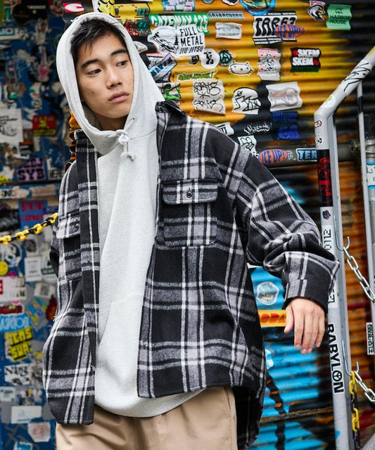 Limited Edition Relax Fit Heavy Flannel Check Shirt