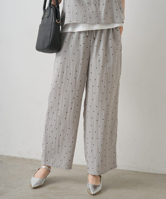 [Setup Compatible] Dot Pattern Easy Pants