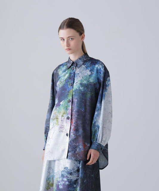 Oil Painting Art Print Blouse