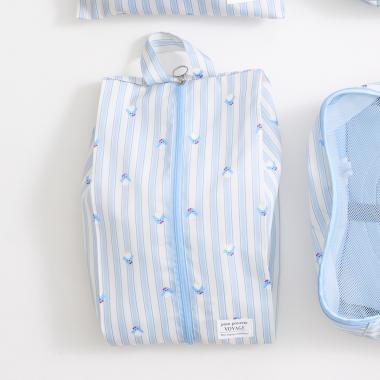 [Water Repellent] All-over Pattern Shoe Case