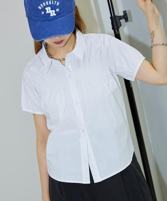 Shirring Compact Shirt - Limited Release