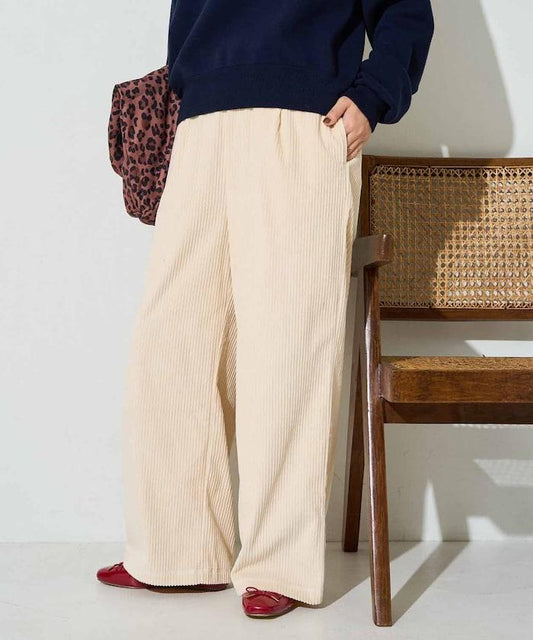 Cut Corduroy Pants [Limited Distribution]
