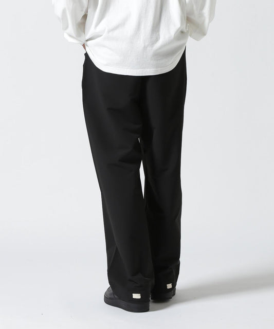 B omnivore STRETCH POLYESTER BALLOON TACK PANTS
