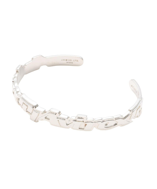《AVIREX by J.H.M CO.,LTD.》GOALERS SIGNATURE LOGO BANGLE