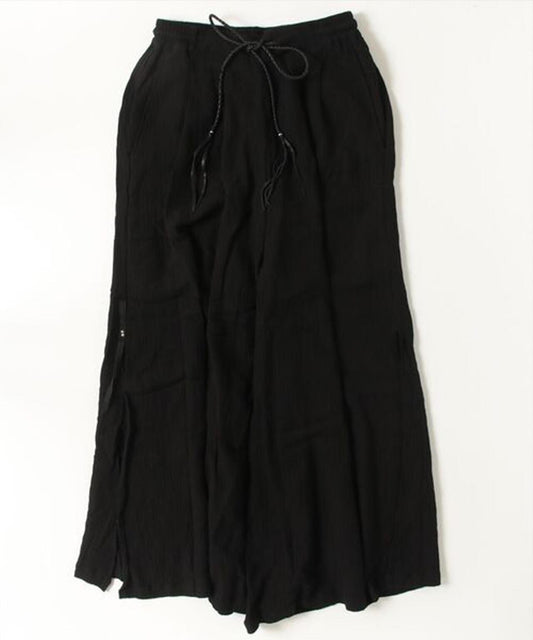 KMRii/KEMURI/Bespoke Black Wide Pants