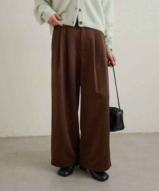 [Omekashi] Satin Pants