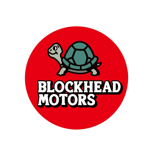 Round Sticker / Red