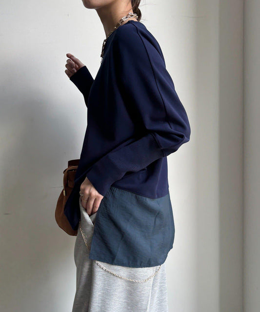 Georgette Docking Pullover