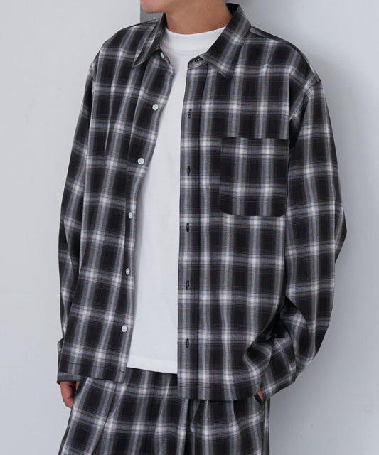 [Kastane] BM Check Shirt