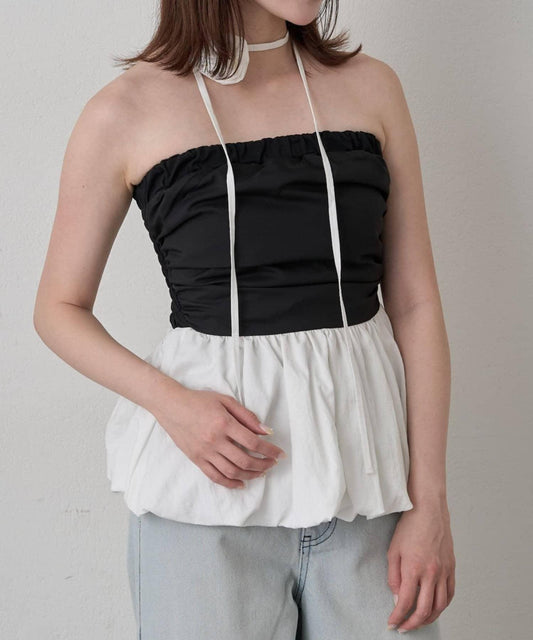 [mline] Rose Choker Bustier