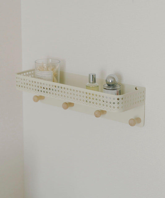 WEB Exclusive Product: Wall Shelf with Hooks