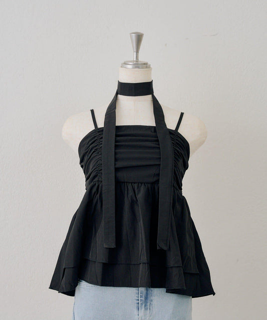 [OUTLET EXCLUSIVE] Choker with Frill Camisole