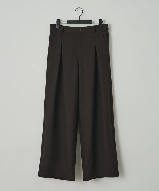 [Revival] TRPU Box Tuck Baggy Slacks
