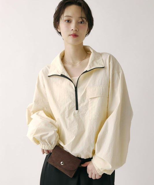 [MOTION] Ripple Half-Zip Blouson