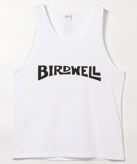 Text Logo Tank - Japan Model / Black & White - T-4