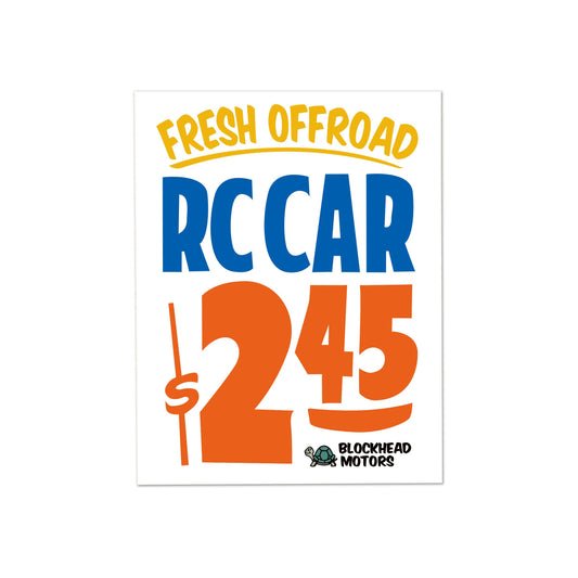 FRESH RC Sticker