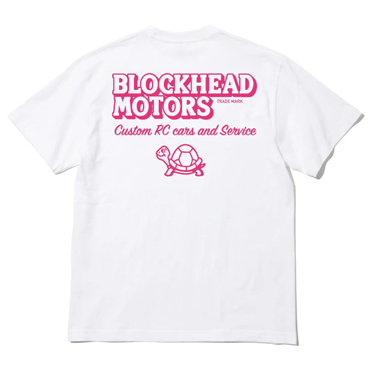 BLOCKHEAD MOTORS Standard T-shirt / Pink