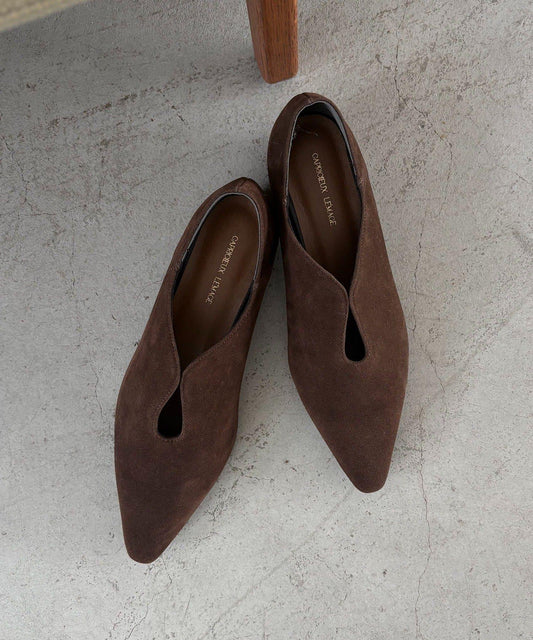 【CAPRICIEUX LE'MAGE】Slit 2-Way Mules