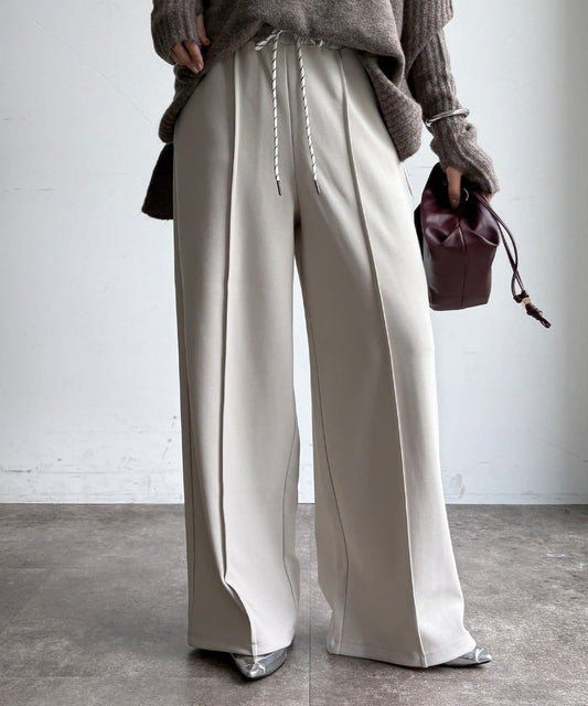 [WEB Exclusive] Cut Georgette Easy Pants