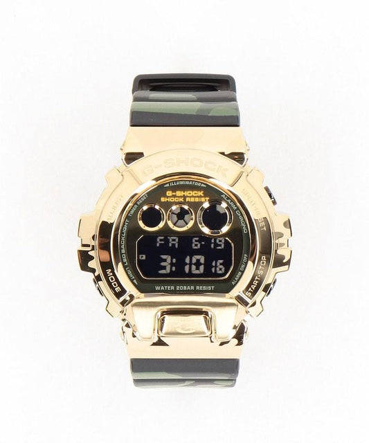 G-SHOCK BOLD CAMO SERIES, CAMO AND GOLD Digital 6900 Series [GM-6900CMG-3JF]