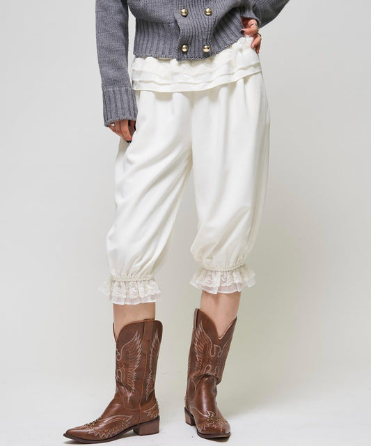 Frill Midi Circus Pants