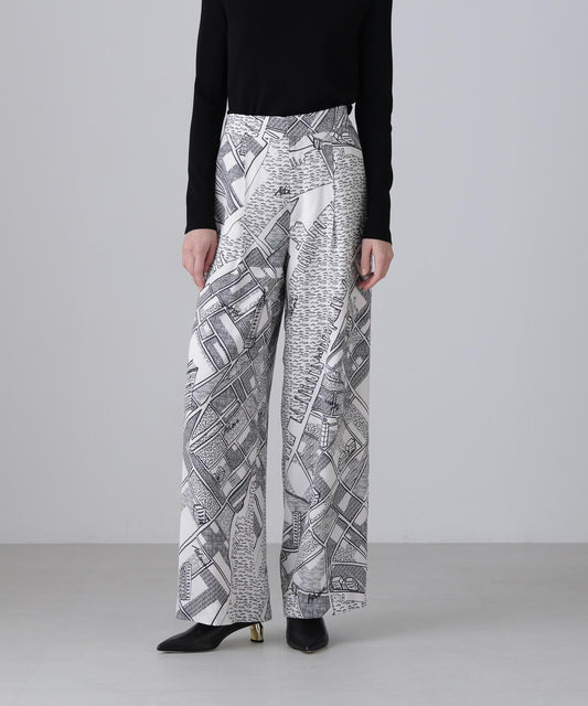 City Atlas Print Pants
