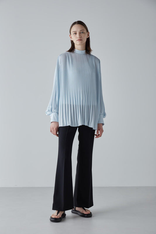 Back Satin Crepe Pants