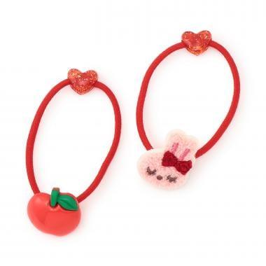 Mimi-chan & Apple Hair Pony Set